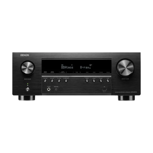Denon AVR-X3800H 9.4-channel 8K AV receiver, front view