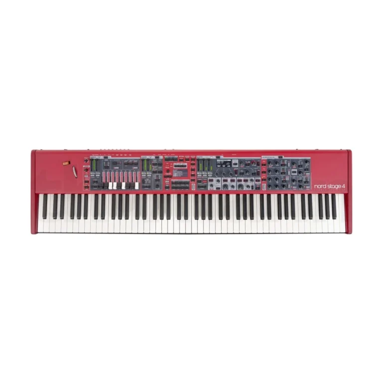 Nord Stage 4 88-key fully weighted stage keyboard, front view